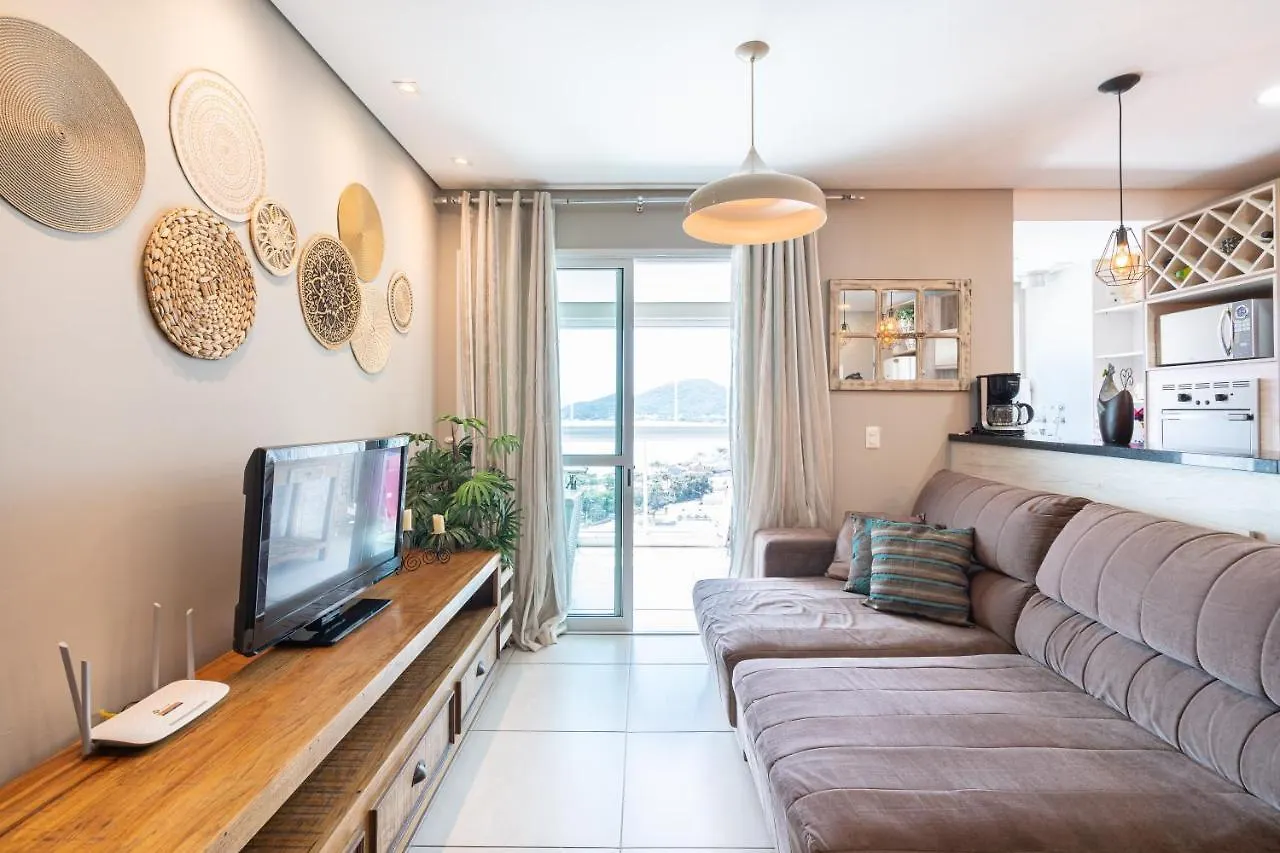 Apartamento 3 Quartos Com Vista Mar Deslumbrante, Ar-Condicionado, Wi-Fi, Cozinha Completa, Condominio Home Club Com Piscina, Sauna, Academia, Quadra De Esportes Playground Infantil, Salao De Jogos E Mini Mercado A 40M Da Praia E 1400M Do Beto Carrei Penha  Apartment Penha (Santa Catarina)