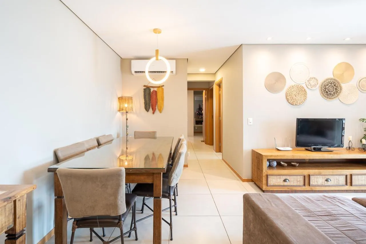 Apartamento 3 Quartos Com Vista Mar Deslumbrante, Ar-Condicionado, Wi-Fi, Cozinha Completa, Condominio Home Club Com Piscina, Sauna, Academia, Quadra De Esportes Playground Infantil, Salao De Jogos E Mini Mercado A 40M Da Praia E 1400M Do Beto Carrei Penha  Penha (Santa Catarina)