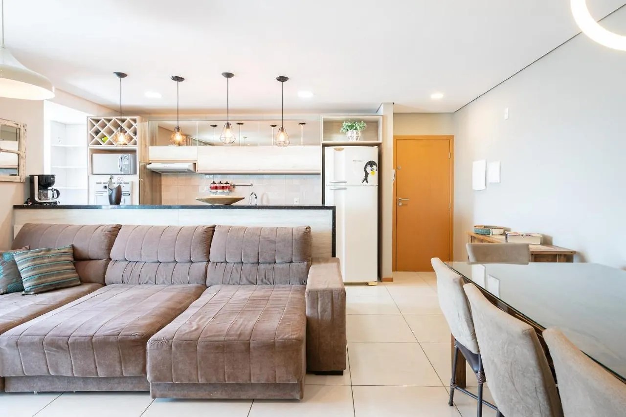 Apartamento 3 Quartos Com Vista Mar Deslumbrante, Ar-Condicionado, Wi-Fi, Cozinha Completa, Condominio Home Club Com Piscina, Sauna, Academia, Quadra De Esportes Playground Infantil, Salao De Jogos E Mini Mercado A 40M Da Praia E 1400M Do Beto Carrei Penha  Penha (Santa Catarina)